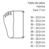 PREVENTA 🏷️ Oxford Negro 7 cm