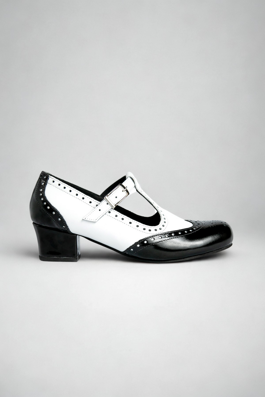 Oxford Blanco Negro 4 cm