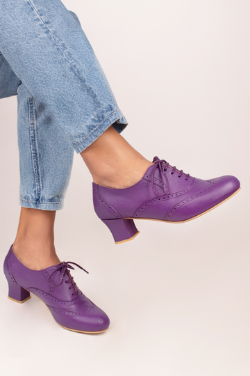 Oxford 5 cm Cordón Morado