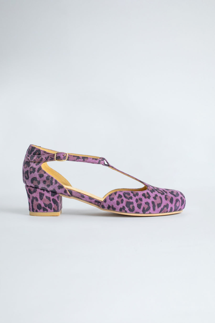 Greta Morado Animal Print 4 cm