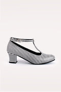 Dulcinea 5 cm Rayas Blanco Negro