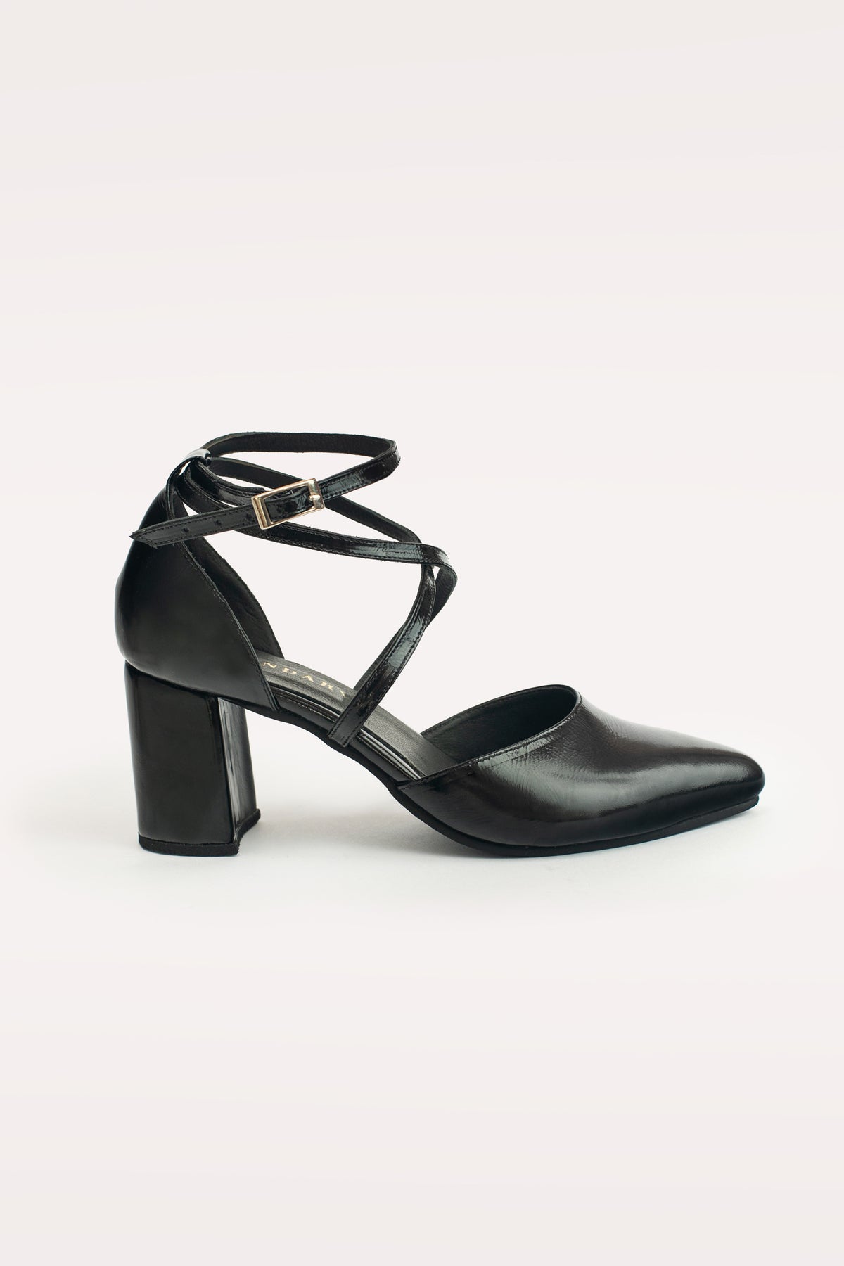Elena Negro Richato 7 cm - 34