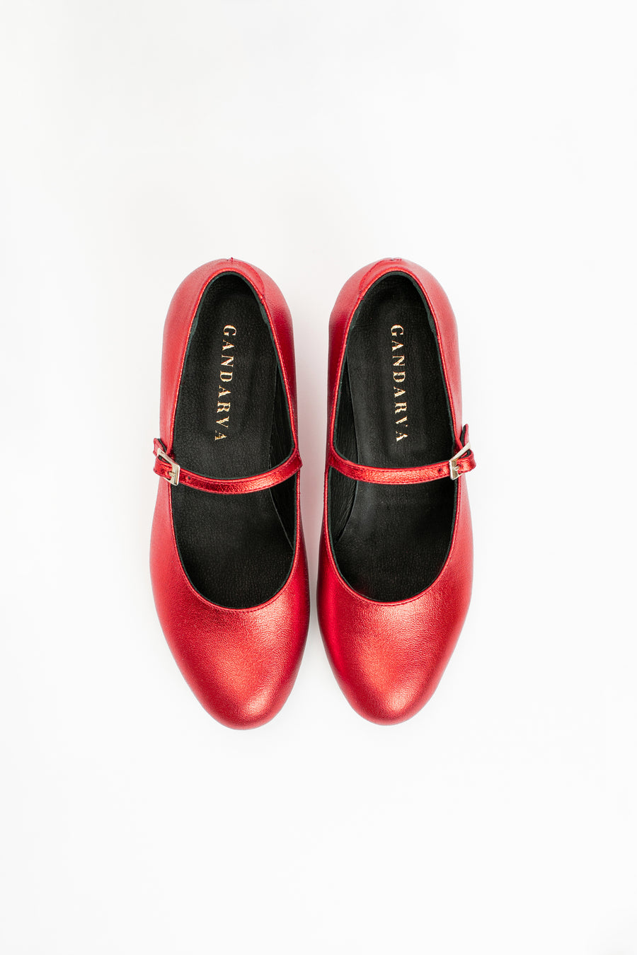 Almudena 5 cm Rojo Metalizado