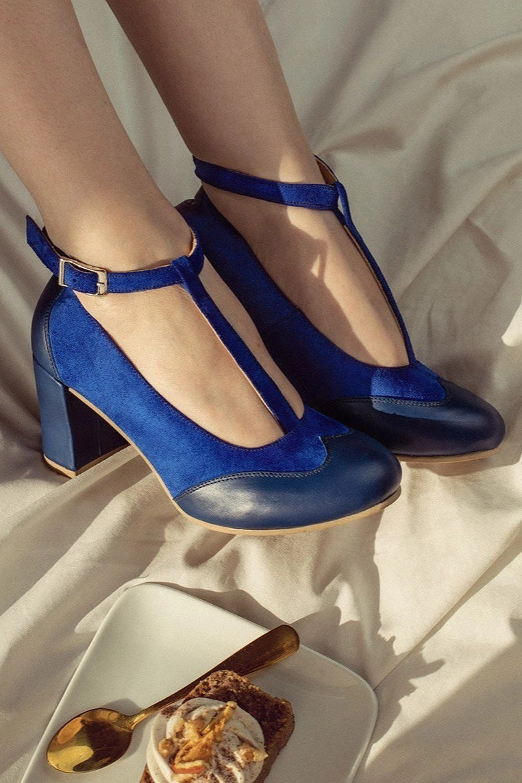 Diana Azul Taco 7 cm